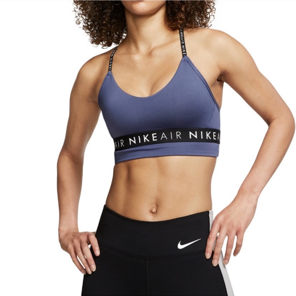 Nike Indy sports bra blue M. worn once!